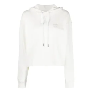White Opening Ceremony Flower Chair Hoodie
